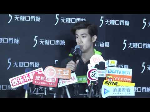 20160120 李治廷Aarif Rahman接招5 Gum   大寒日長城腳下挑戰冬泳