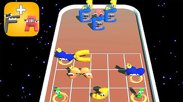 Merge Alphabet ​- All Levels Gameplay Android,ios (Levels 5-7)