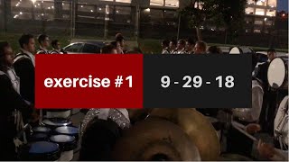 InTheLot With: 2018 RCC Fall Drumline - 148bpm