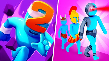 Merge Grabber | Crowd Evolution- Gameplay Walkthrough Max Levels (Part 1)