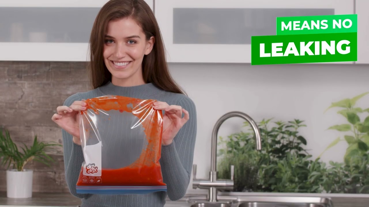 XupZip Premium Food Storage Freezer Bags