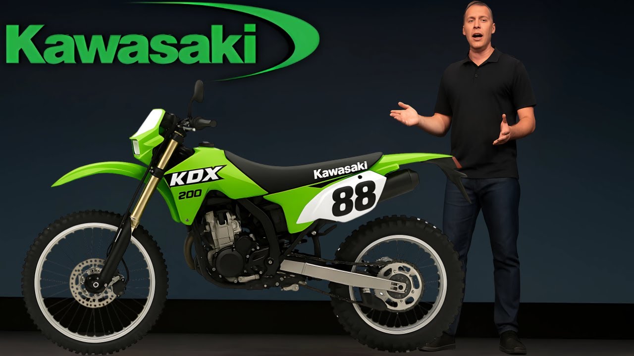 KDX200SR　2st　200cc　中型　オフロード　トレール　モトクロス　カワサキ Kawasaki KDX200SR｜ぎろぶろぐ