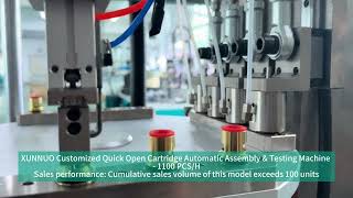 XUNNUO Custom Quick open cartridge assembly machine