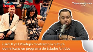 Download Lagu Cardi B y El Prodigio mostraron la cultura dominicana en programa de Estados Unidos MP3