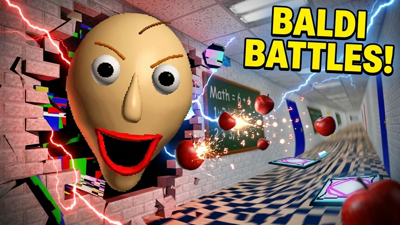 Baldi's Basics Plus (My First Level) - Epic Battles