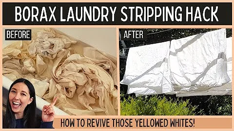 How to get Laundry White Again | MUST SEE results!