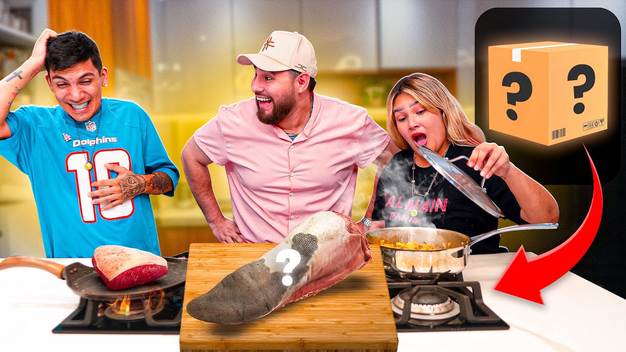 ¡PREPÁRAME algo con lo que hay en LA CAJA MISTERIOSA! 📦🤯 ​⁠ft @Chuleychris