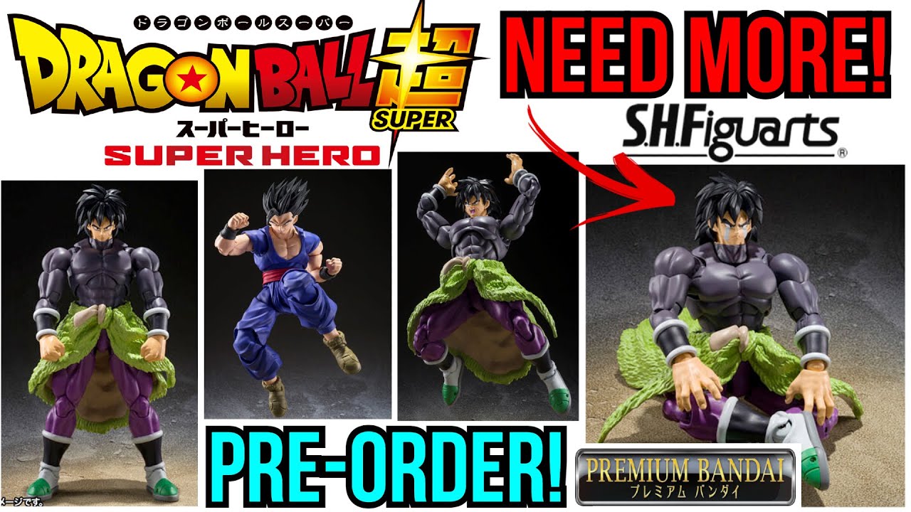 Figurine Dragon Ball Super Broly Super Hero S.H.Figuarts