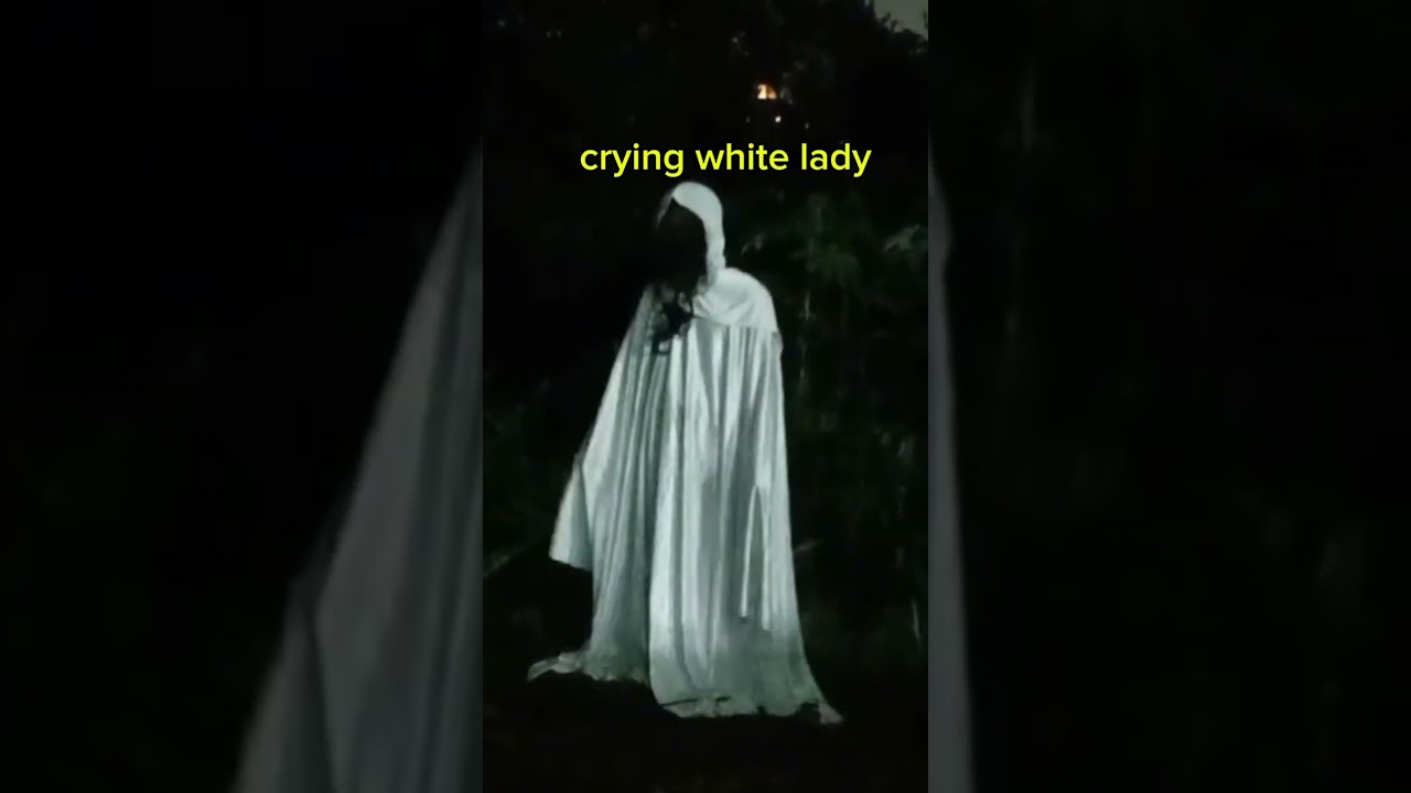 Crying white lady 