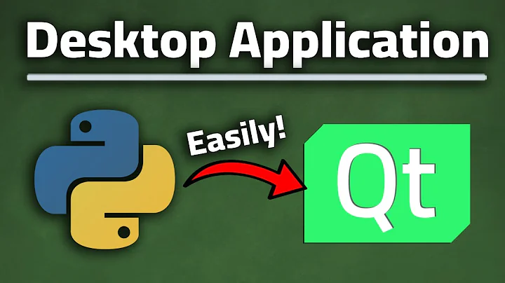 Making Desktop Application with Python & QT Designer EASILY (Along side PyQt6)