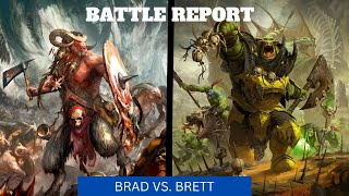 New Battle Report! Beasts of Chaos vs. Kruelboyz: Gors in the Swamp