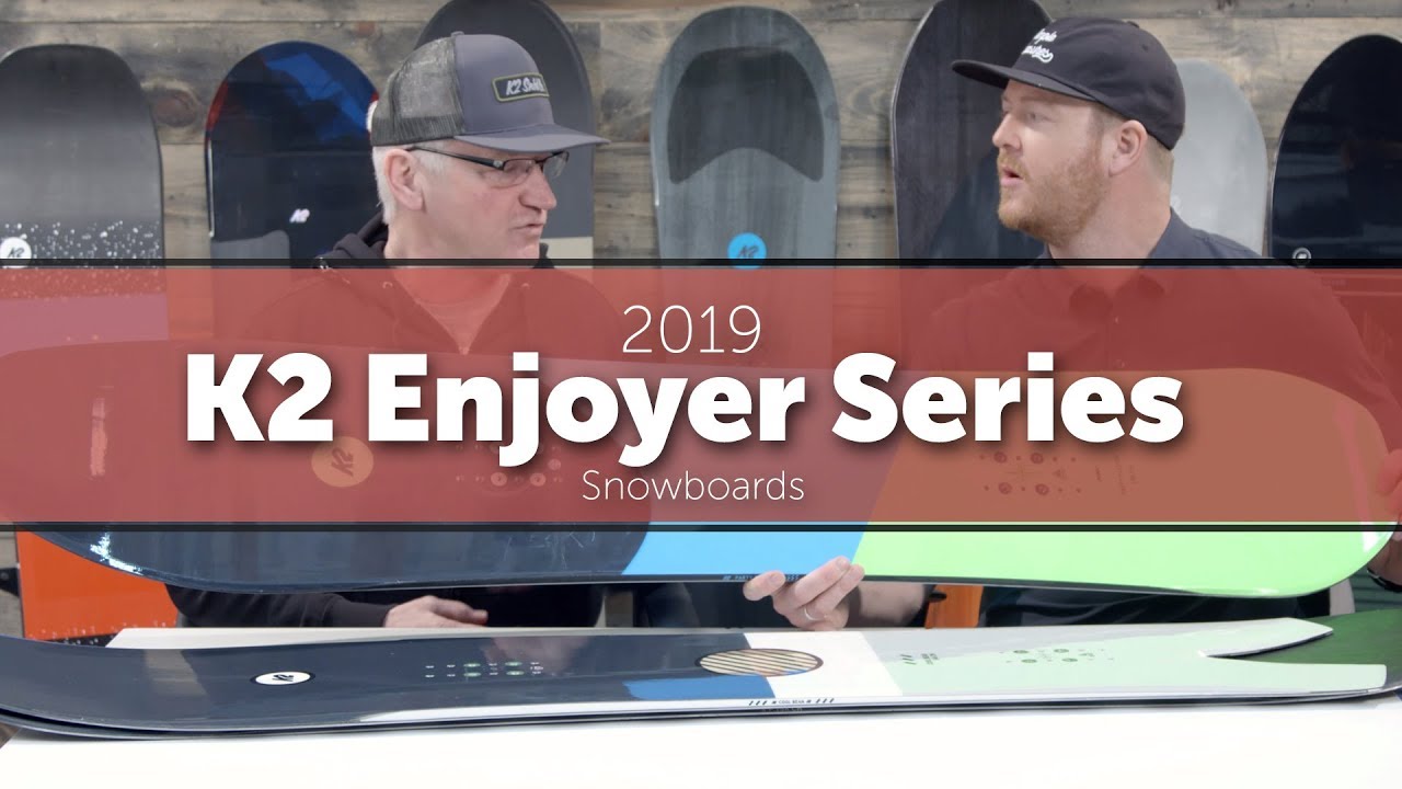 2019 K2 Enjoyer Series Snowboards - Overview - TheHouse.com - YouTube