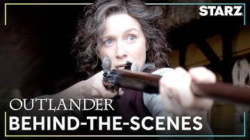 Outlander | Caitríona Balfe & Sam Heughan Rewatch the Shootout | Season 6