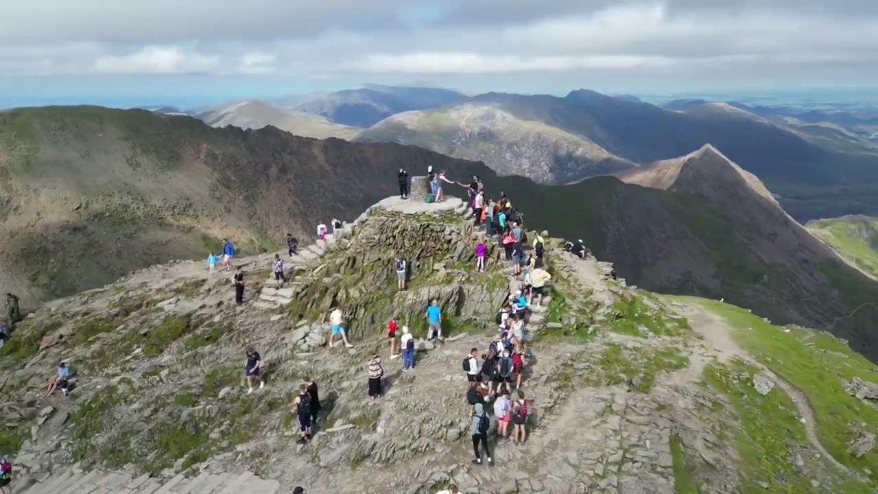 Snowdon’s Peak, these views look fake