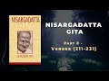 166 nisargadatta gitapart 8 by sri pradeep apte   verses 211  231