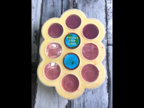 WeeSprout Silicone Baby Food Freezer Tray with Clip On Lid Review