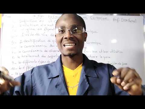 COURS POSE DE CÉRAMIQUE LEÇON 1