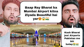 Chhatrapati Shivaji International Airport Mumbai India Tour | Pakistani Reaction