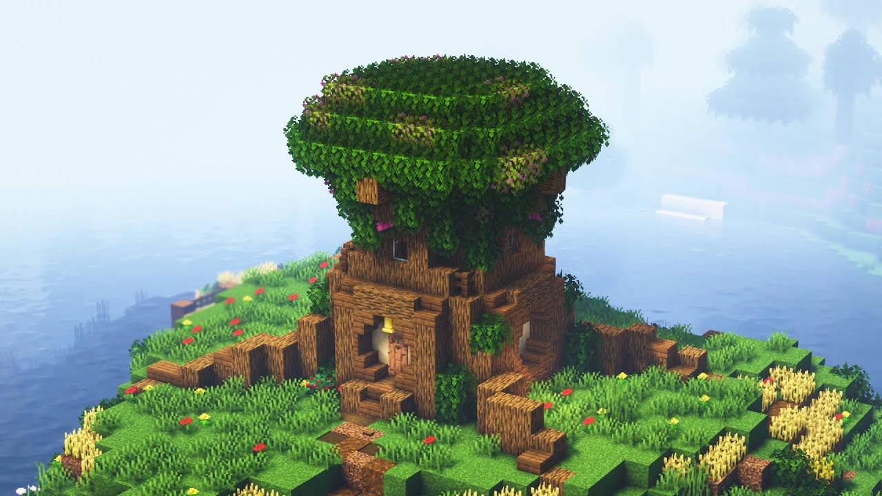 Minecraft | Cách Xây Nhà Cây Tuyệt Đẹp Và Đơn Giản - YouTube