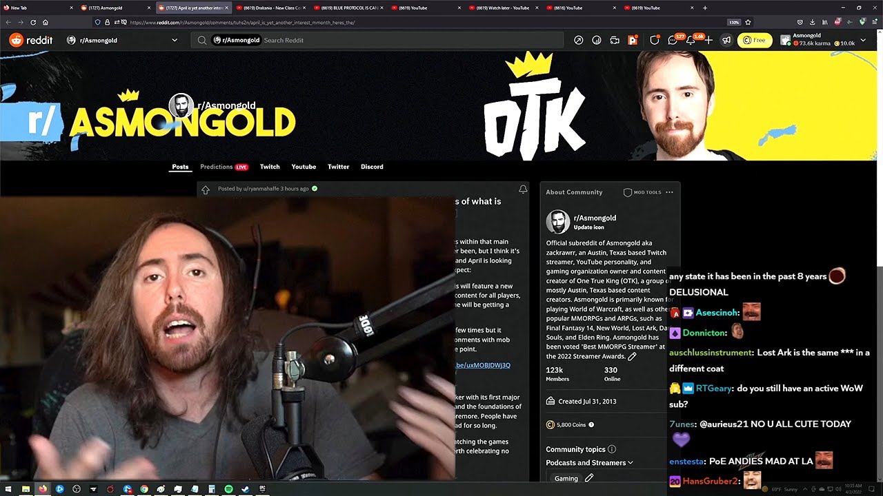 Asmongold explains why he stopped playing WoW