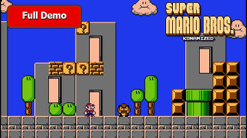 Super Mario Bros. Konamized - Alternative Gameplay (Demo) | Nimaginendo Games 2025