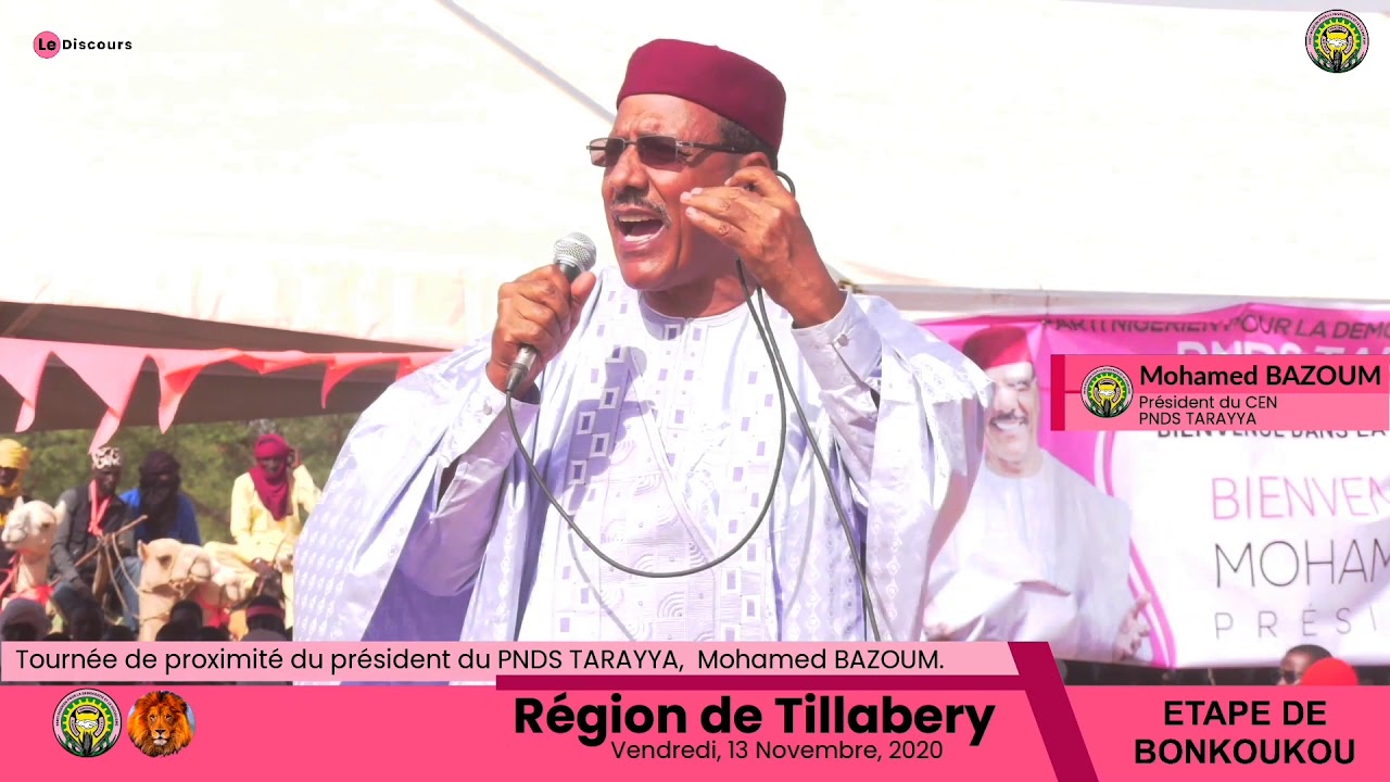 BONKOUKOU: Discours prononcé par Mohamed Bazoum au meeting, ce Samedi 14 Novembre 2020.