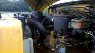 Caterpillar 3208 school bus cold start