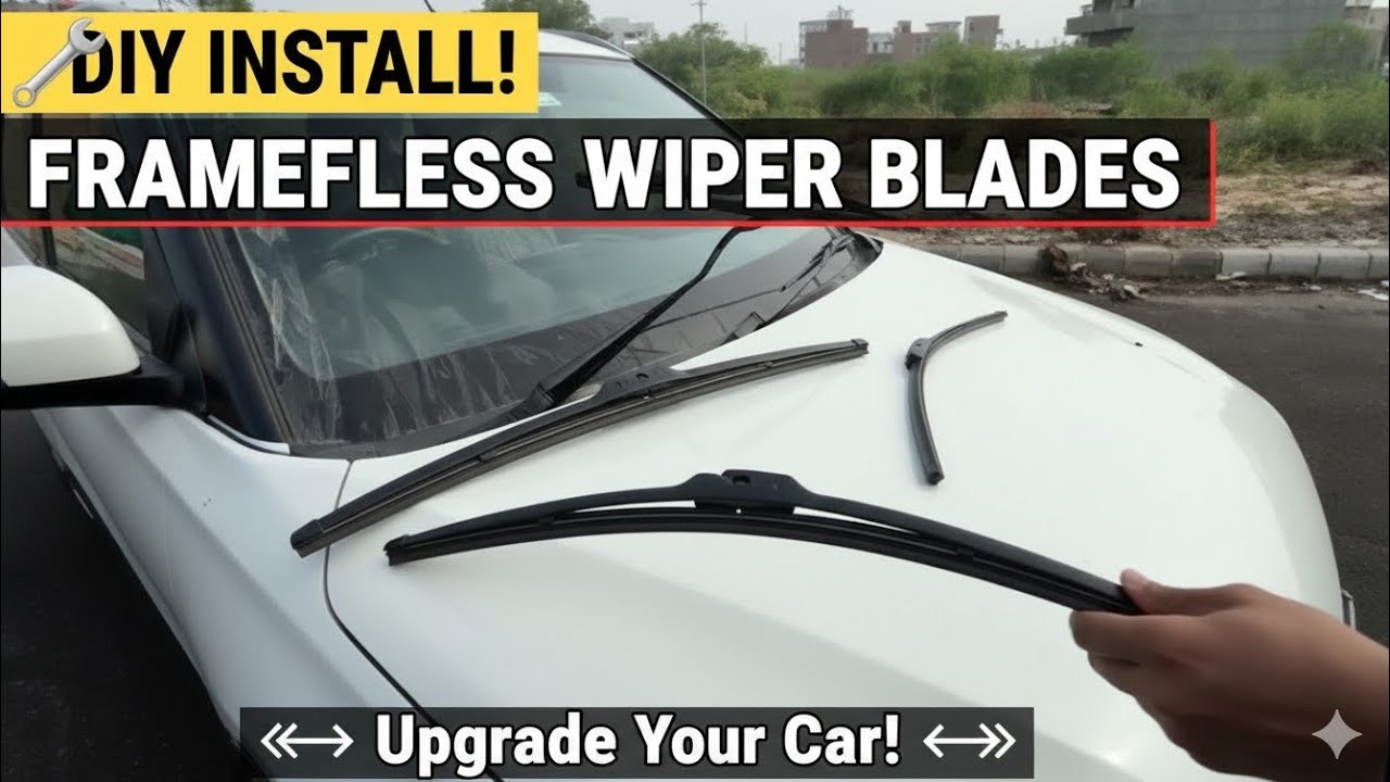 Frameless Wipers!! ❤️‍🔥Installing New Wiper Blades in Breeza 2021 