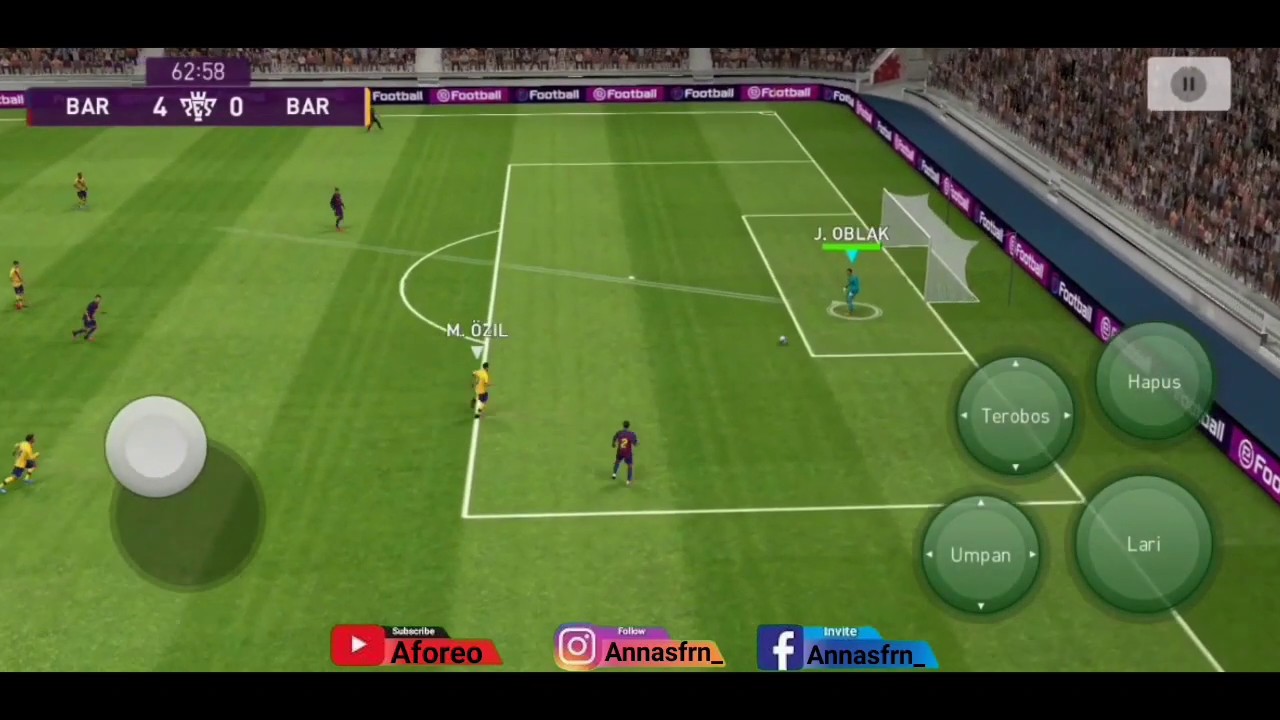 PES 2020 Mobile Pro Evolution Android | Gameplay #1 - YouTube