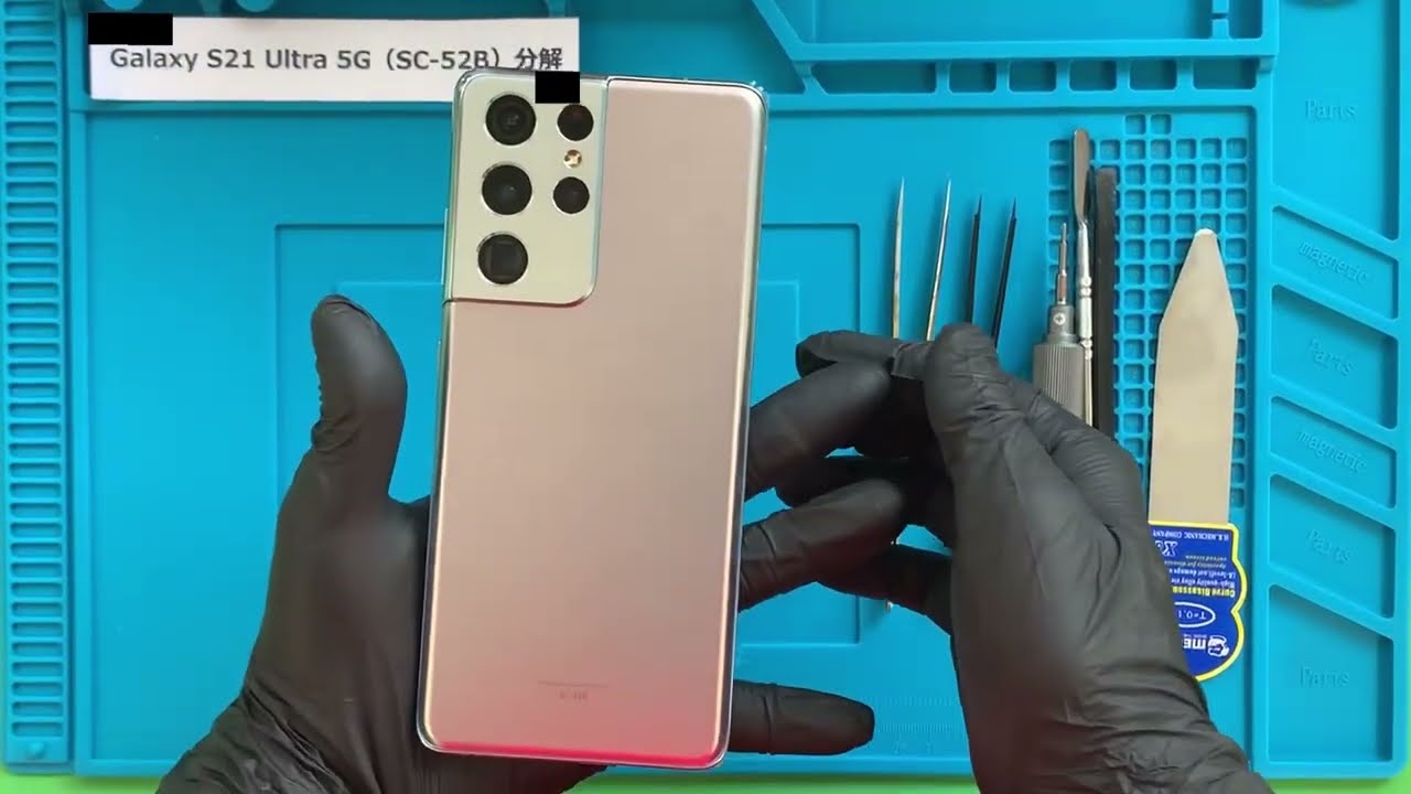 Galaxy S21 Ultra 5G(SC-52B) 分解 - YouTube