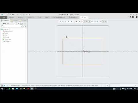 Video-53 How to use chamfer command in Creo parametric @CAD-Masters Design skills