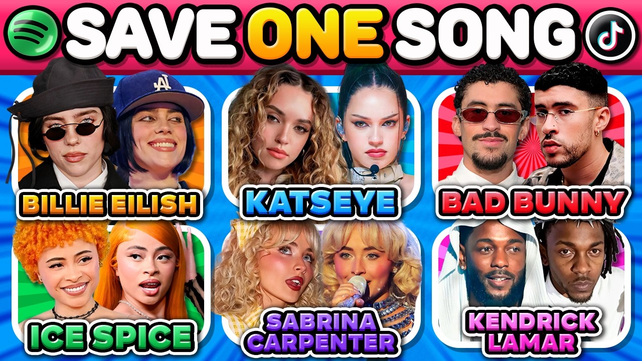 SAVE ONE SONG PER SINGER ⭐️🎶 Most Popular Singers | Music Quiz 2026