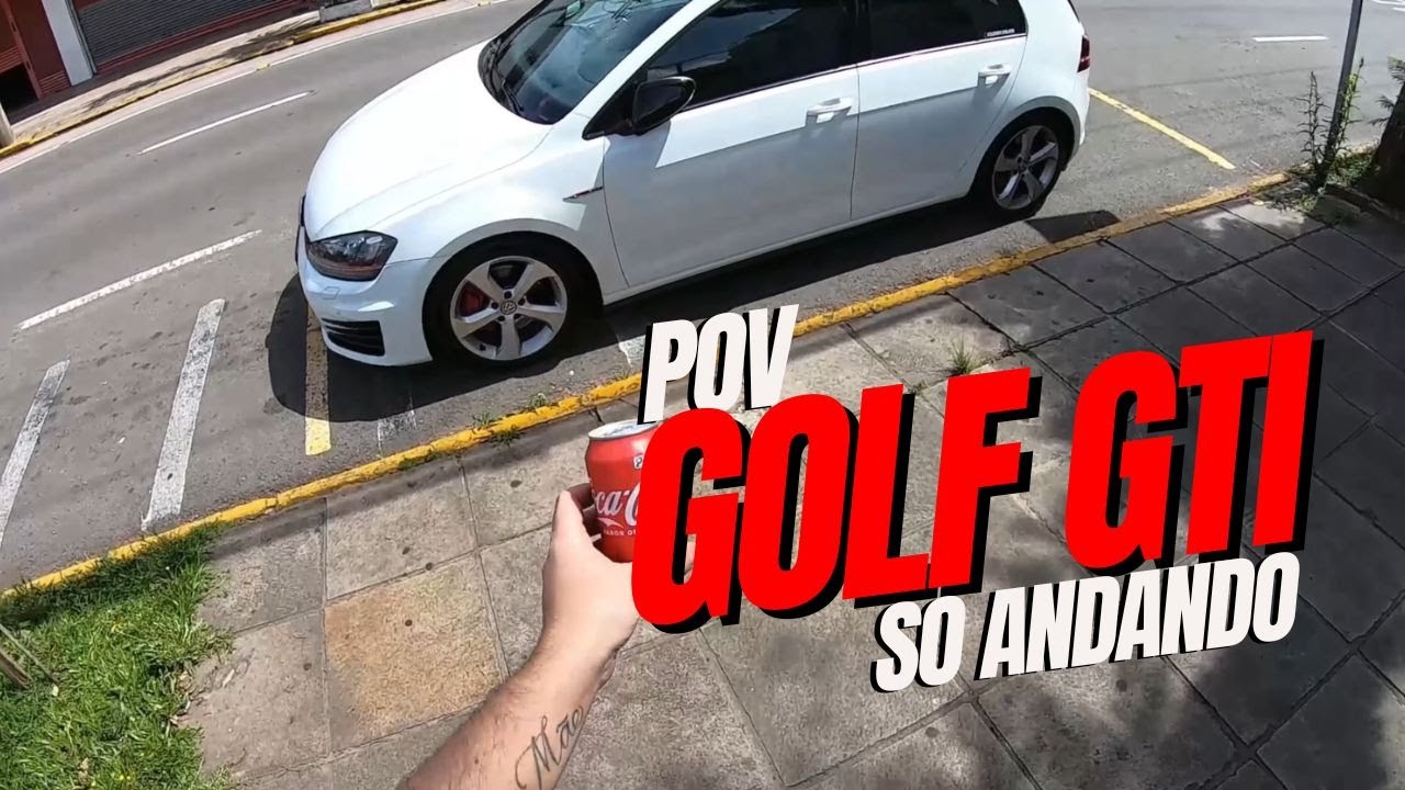 POV: Andando de GTI 😱 UM CARA PAROU DO MEU LADO E AMEAÇOU!