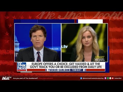 Dutch legal philosopher joins Tucker Carlson to highlight the Great Reset amidst global vax protests