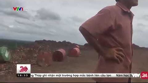 Khai thác và vận chuyển đất đá trái phép - Tin Tức VTV24