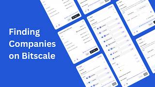 Finding Companies On Bitscale Lead Generation B2B Prospecting Company Research