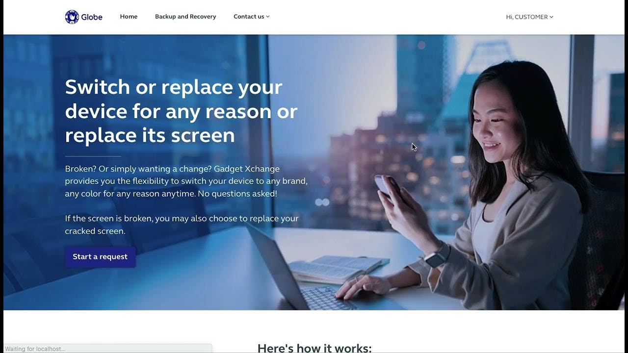Globe Gadget Xchange Services Portal (bolttech) YouTube