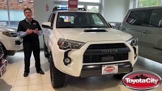 Our Delivery Coordinator Joe Croce tells us about the amazing Toyota 4Runner TRD Pro!🌟