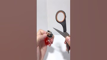 How to Sharpen Scissors to a Razor-Sharp Edge #shorts #diy #lifehacks