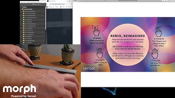 06 - The Song Explorer (MPE to Multitouch). Max & Morph: Multitouch