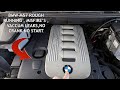BMW M57 Rough Running Symptoms , Misfire's , Vacuum Leaks , No Crank No start