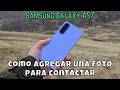 Cómo agregar una foto para contactar a Samsung Galaxy A57