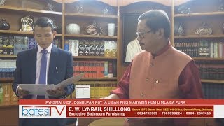 PYNSMAI U DR  DONKUPAR ROY ÏA U BAH PIUS MARWEIÑ KUM U MLA BA PURA