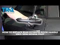 How to Replace Rear Exterior Door Handles 2003-2008 Honda Pilot