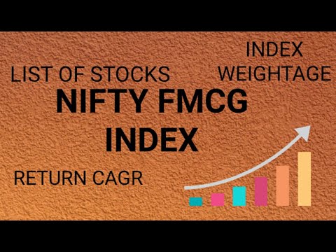 nifty fmcg index stocks company weightage list of fmcg index chart