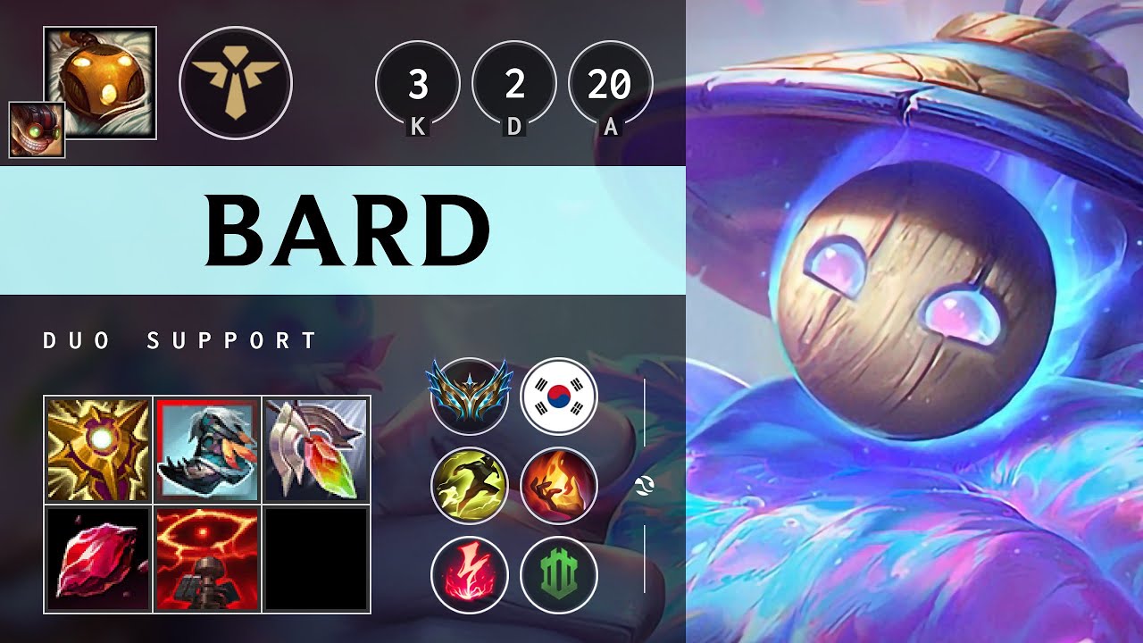 Bard Support vs Blitzcrank - KR Challenger Patch 25.17