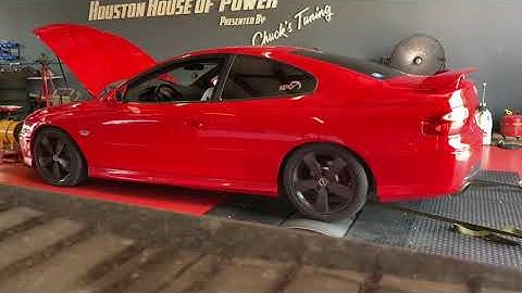 Cammed GTO on the Dyno and Tuned Idle
