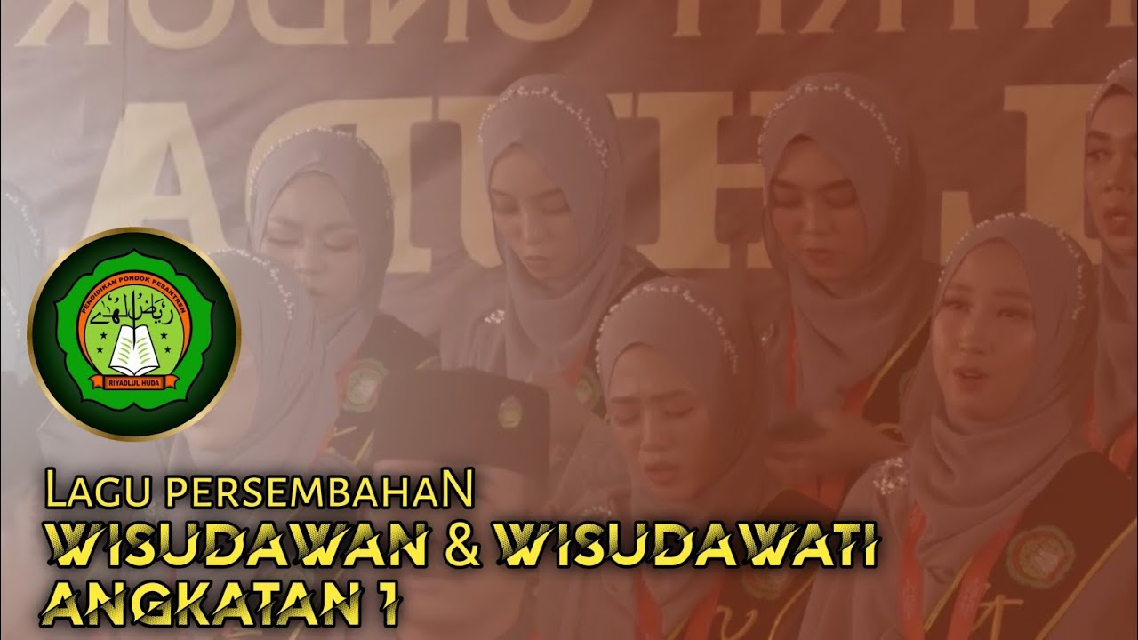 TERHARU !!! Lagu Persembahan Dari Wisudawan & Wisudawati Angkatan ke 1