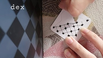 #24: dex - Zentangle challenges ~ 禅绕画