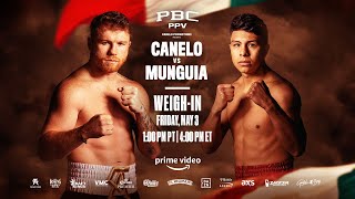 CANELO VS. MUNGUIA WEIGH-IN